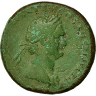 Monnaie, Domitien, As, Roma, TB+, Cuivre, RIC:301 A - Les Flaviens (69 à 96)