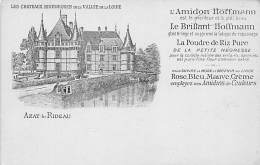 Thème  Broderie.Amidon Hoffmann .Fil.Tissus:   Château De Azay Le Rideau  (voir Scan) - Sonstige & Ohne Zuordnung