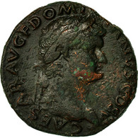 Monnaie, Domitien, As, Roma, TTB, Cuivre, RIC:1053 - Les Flaviens (69 à 96)