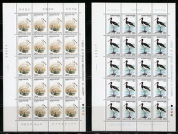 South Korea 1976, Water Birds, 2sheetles - Albatros