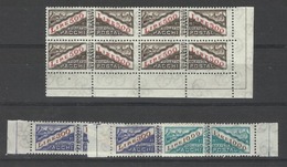 1965 1971 San Marino Saint Marin PACCHI POSTALI 300L (x2), 500L (x4), 1000L MNH** Parcel Post - Paketmarken