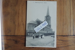 MARCOING L EGLISE ANIMEE / AU VERSO PUB POUR LA CHICOREE "A LA FRANCAISE" PAUL MAIRESSE A CAMBRAI - Marcoing