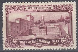 REPUBBLICA DI SAN MARINO - 1927 - Yvert 134 Nuovo MNH, Come Da Immagine. - Unused Stamps