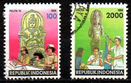 INDONESIE. Timbres Oblitérés De 1994. Prajnaparamita/Vichnou. - Hinduism