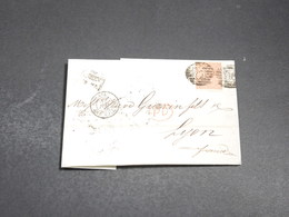 GRANDE BRETAGNE - Lettre Pour La France En 1866 - L 19998 - Poststempel