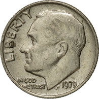Monnaie, États-Unis, Roosevelt Dime, Dime, 1979, U.S. Mint, Philadelphie, TTB - 1946-...: Roosevelt