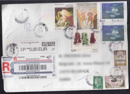 France Modern Cover Travelled To Serbia - Covers & Documents