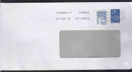 France Modern Cover Travelled To Serbia - Lettres & Documents