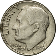 Monnaie, États-Unis, Roosevelt Dime, Dime, 1980, U.S. Mint, Denver, TTB - 1946-...: Roosevelt