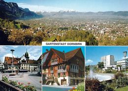 1 AK Österreich Vorarlberg * Blick Auf Die Gartenstadt Dornbirn - Marktplatz - Rotes Haus - Stadtpark * - Dornbirn