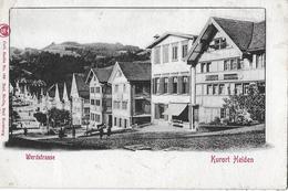 HEIDEN → Belebte Werdstrasse Ca.1905 - Heiden