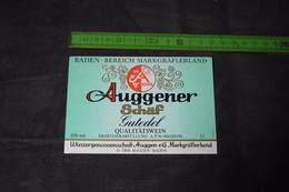 Allemagne Germany Deutschland Auggener Schäf Gutedel Auggen - Baden - Riesling