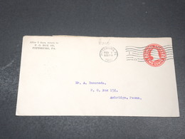 ETATS UNIS - Entier Postal De Pittsburg Pour Ambridge En 1910 - L 20145 - 1901-20