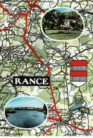 RANCE-SIVRY -CARTE GEOGRAPHIQUE MICHELIN - Sivry-Rance