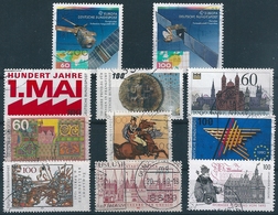 B1870 Germany History Geography Economy Organization Space Holiday Church CEPT UNESCO 11 Different Used Lot#231 - Vrac (max 999 Timbres)