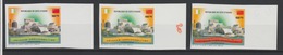 Côte D'Ivoire Ivory Coast 2003 IMPERF NON DENTELES Joint Issue Chine China Relations Flags MNH** - Joint Issues