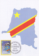 Carte-Maximum BELGIQUE N° Yvert 4026 (CONGO) Obl Sp Ill 1er Jour - 2001-2010