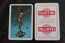 Playing Cards / Carte A Jouer / 1 Dos De Cartes Avec Publicité / Joker - The World Joker .-Martini - Autres & Non Classés