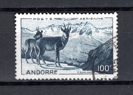 ANDORRE PA N° 1  OBLITERE  COTE 73.00€   PAYSAGE  IZARD  ANIMAUX - Luchtpost