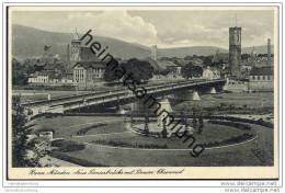 Hann.-Münden - Neue Pionierbrücke Mit Pionier-Ehrenmal - Feldpost - Hannoversch Muenden