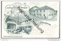 Hildburghausen - Gasthof Zum Goldenen Hirsch - Kaisersaal - Signiert Frisch - Hildburghausen