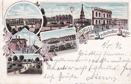AK Gruss Aus Dem Lockstedter Lager - Litho - 1897 (35732) - Hohenlockstedt