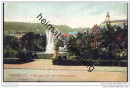 Rudolstadt - Parkanlagen - Springbrunnen - Rudolstadt