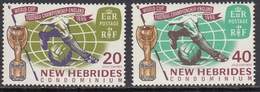 New Hebrides (English) 1966 - Football World Cup In England - Mi 232-233 ** MNH - Nuevos