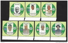 Nigeria 2014 Centenary Presidents Hologram MHN Mint Set - Hologramas