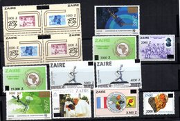 Serie Nº 1338/51  Zaire - Unused Stamps
