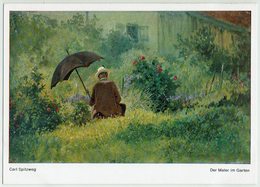 Carl Spitzweg, Der Maler Im Garten - Peintures & Tableaux