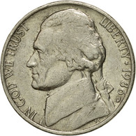 Monnaie, États-Unis, Jefferson Nickel, 5 Cents, 1986, U.S. Mint, Denver, TTB - 1938-…: Jefferson