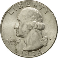 Monnaie, États-Unis, Washington Quarter, Quarter, 1984, U.S. Mint - 1932-1998: Washington