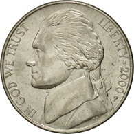 Monnaie, États-Unis, Jefferson Nickel, 5 Cents, 2000, U.S. Mint, Philadelphie - 1938-…: Jefferson