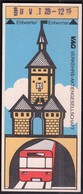 Germany Nurnberg 1978 / U Bahn / Metro / Subway / Trains / Railway / Ticket / First Ride Altstadt - Wisser Turm - Europe