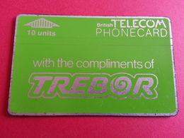 UK - L&G - TREBOR Compliments - 747E Used - BT Emissioni Pubblicitarie