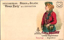 1 Postcard   Pub Pharmacie  Le Vin Désiles  Digestive  Désiline    Litho  Anno 1910 - Pubblicitari