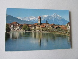 Interlaken, Kirche Unterseen Mit Niesen - Unterseen