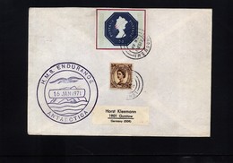 Great Britain 1971 Interesting Polar Ship Cover - Polar Ships & Icebreakers