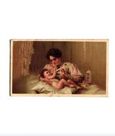 1 Postcard  Carte Postale    Pub Pharmacie  Emulsion Scott  Baby  Litho  C1900 - Pubblicitari