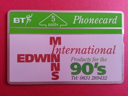 UK - L&G - 5u EDWIN International - 132H - MINT Not Sealed Blister - BT Privé-uitgaven