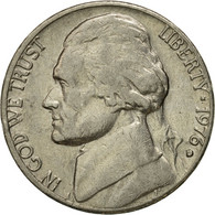 Monnaie, États-Unis, Jefferson Nickel, 5 Cents, 1976, U.S. Mint, Denver, TTB - 1938-…: Jefferson