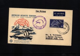 Australian Antarctic Territory 1959 Interesting Cover - Briefe U. Dokumente