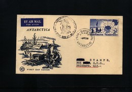 Australian Antarctic Territory 1958 Interesting Cover - Covers & Documents