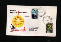 Australian Antarctic Territory 1968 Interesting Cover - Briefe U. Dokumente