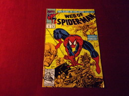 WEB OF   SPIDER MAN   87 APR - Marvel