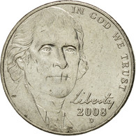 Monnaie, États-Unis, Jefferson Large Facing Portrait - Enhanced Monticello - 1938-…: Jefferson