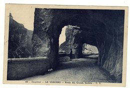 Cpa N° 432 LE VERCORS Route Des Grands Goulets - Vercors