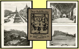 1925 Scotland, Dear Auld Reekie Homeland Association Illustrated Album, Edinburgh Pictures - 1900-1949