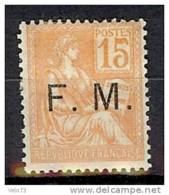 FM N° 1 * - Timbres De Franchise Militaire